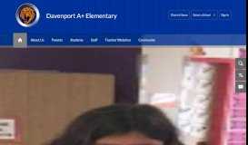 
							         Davenport Elementary / Homepage - Caldwell County Schools								  
							    