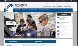 
							         Daves Creek Elementary / Homepage - Forsyth County Schools								  
							    