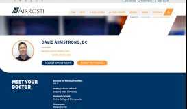 
							         David Armstrong, DC - AIRROSTI								  
							    