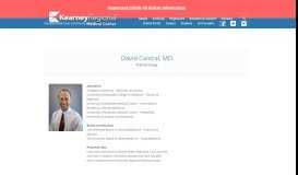 
							         David Cantral, MD - Kearney Regional - Kearney Regional Medical ...								  
							    