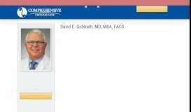 
							         David E. Goldrath, MD, FACS - Comprehensive Urologic Care								  
							    