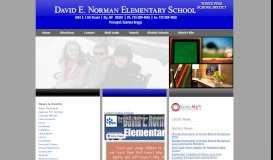 
							         David E. Norman Elementary								  
							    