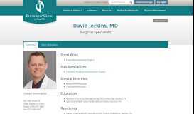 
							         David Jerkins, MD | Physicians' Clinic of Iowa, P.C.								  
							    