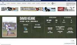 
							         David Keane Class of 2019 - Player Profile | Perfect Game USA								  
							    