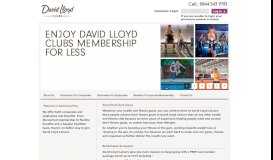
							         David Lloyd Flex: Index								  
							    