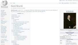 
							         David Ricardo - Wikipedia								  
							    