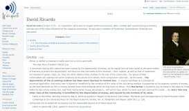 
							         David Ricardo - Wikiquote								  
							    