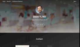 
							         David Yi, MD | Trophy Club, TX - Family Medicine								  
							    