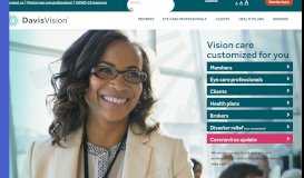 
							         Davis Vision - Comprehensive vision care insurance benefits								  
							    