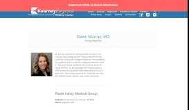 
							         Dawn Murray, MD - Kearney Regional Medical Center								  
							    
