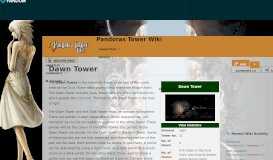 
							         Dawn Tower | Pandoras Tower Wiki | FANDOM powered by Wikia								  
							    