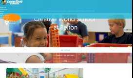 
							         Day Care Centers & Child Services | Creative World Belton MO								  
							    