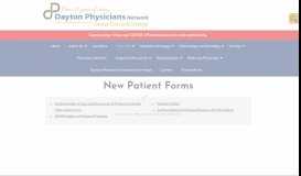 
							         Dayton, OH | New Patient Forms - Dayton Physicians Network								  
							    