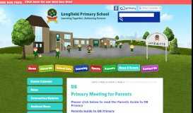 
							         DB Primary Meeting for Parents - Longfield Primary School								  
							    
