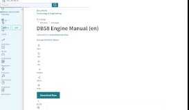 
							         DB58 Engine Manual (en) | Technology - Scribd								  
							    