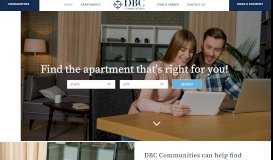 
							         DBC Communities | Quality, Affordable Apartments for Rent								  
							    
