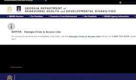 
							         DBHDD University | Georgia Department of Behavioral Health and ...								  
							    