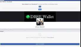 
							         Dbse Wallet | Facebook								  
							    