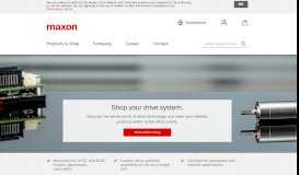 
							         DC motors and drive systems by maxon								  
							    