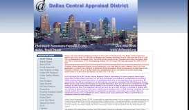 
							         DCAD Mobile - Dallas Central Appraisal District								  
							    