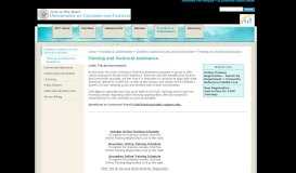 
							         DCF | Training and Technical Assistance - NJ.gov								  
							    