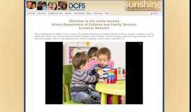 
							         DCFS Sunshine website								  
							    