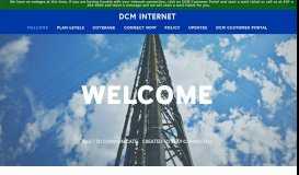 
							         DCM Internet - Welcome								  
							    