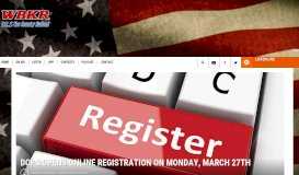 
							         DCPS Opens Online Registration on Monday, March 27th - WBKR								  
							    