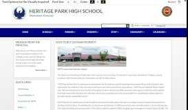 
							         DCPS to buy Daymar property - Heritage Park High School								  
							    
