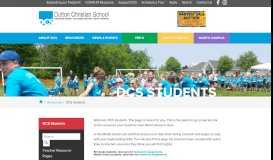 
							         DCS Students – Dutton Christian School								  
							    