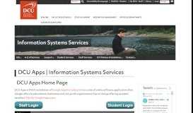
							         DCU Apps | Information Systems Services | DCU								  
							    