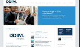 
							         DDIM – Dachgesellschaft Deutsches Interim Management								  
							    