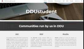 
							         DDUstudent.com								  
							    