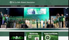 
							         De La Salle Alumni Association								  
							    