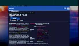 
							         Deadwind Pass | World of Warcraft Wiki | FANDOM powered by Wikia								  
							    