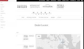 
							         Dealer Locator - Minka Group								  
							    