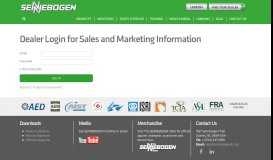 
							         Dealer Login - Sennebogen LLC								  
							    