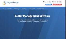 
							         Dealer Management Software | Wayne Reaves Computer Systems ...								  
							    