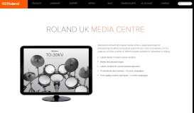 
							         Dealer Media Area - Roland - UK								  
							    
