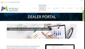 
							         Dealer Portal | MONI Authorized Dealer Program								  
							    