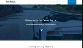 
							         Dealer Portal - MUSA – Auto Finance								  
							    
