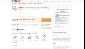
							         Dealerlicensemvtripalabamagov - Fill Online, Printable, Fillable, Blank ...								  
							    