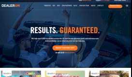 
							         DealerOn: Industry-leading car dealer websites, automotive SEO ...								  
							    
