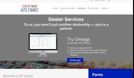 
							         Dealers - California Auto Finance								  
							    