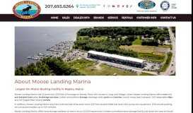 
							         Dealership Information | Moose Landing Marina | Naples Maine								  
							    