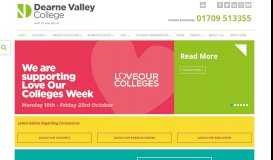 
							         Dearne Valley College: Home								  
							    