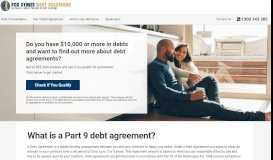 
							         Debt Agreement | Part 9 Debt Agreement | Fox Symes								  
							    