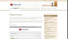 
							         Decatur County Hospital Patient Portal								  
							    