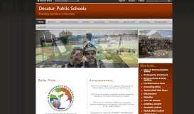 
							         Decatur Public Schools / Raider...								  
							    