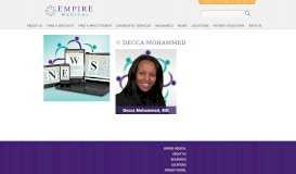 
							         Decca-Mohammed - - Empire Medical Associates								  
							    